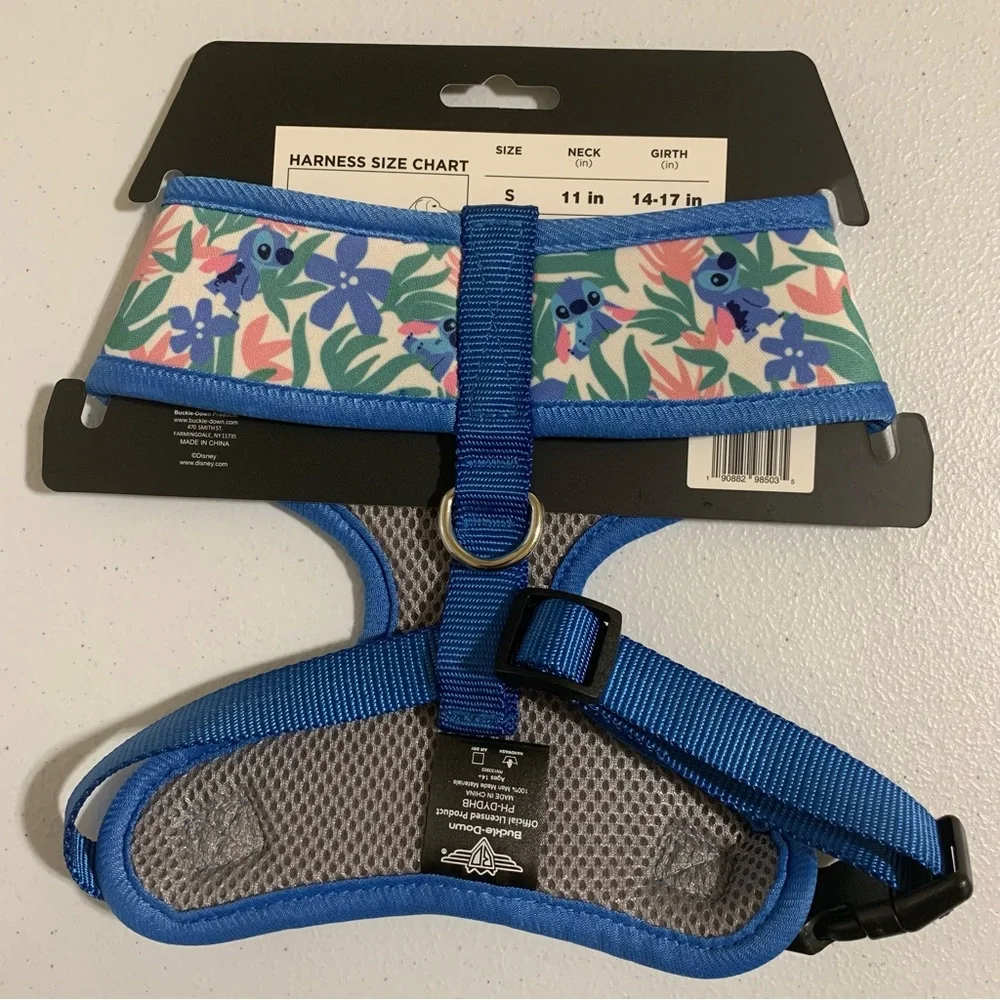 Disney Lilo & Stitch Pet Harness-Size M New
